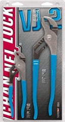 Channellock - 2 Piece Tongue & Groove Plier Set - Comes in Display Card - Exact Tool & Supply