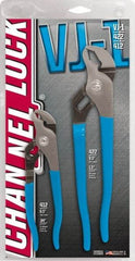 Channellock - 2 Piece Tongue & Groove Plier Set - Comes in Display Card - Exact Tool & Supply
