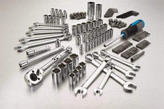 Channellock - 132 Piece 1/4 & 3/8" Drive Mechanic's Tool Set - Comes in Blow Molded Case - Exact Tool & Supply
