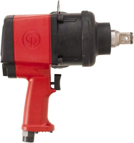 Chicago Pneumatic - 1" Drive, 5,000 RPM, 1,920 Ft/Lb Torque Impact Wrench - Pistol Grip Handle, 650 IPM, 40.2 CFM, 90 psi, 1/2" NPT Inlet - Exact Tool & Supply