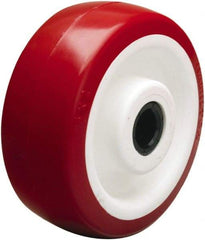 Hamilton - 5 Inch Diameter x 2 Inch Wide, Polyurethane on Polypropylene Caster Wheel - 1,050 Lb. Capacity, 2-3/16 Inch Hub Length, 3/4 Inch Axle Diameter, Straight Roller Bearing - Exact Tool & Supply