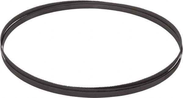 Lenox - 10 to 14 TPI, 10' 10" Long x 1/2" Wide x 0.025" Thick, Welded Band Saw Blade - Bi-Metal, Toothed Edge, Modified Raker Tooth Set, Flexible Back, Contour Cutting - Exact Tool & Supply