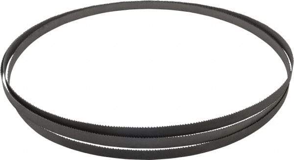 Lenox - 10 to 14 TPI, 10' Long x 1/2" Wide x 0.025" Thick, Welded Band Saw Blade - Bi-Metal, Toothed Edge, Modified Raker Tooth Set, Flexible Back, Contour Cutting - Exact Tool & Supply