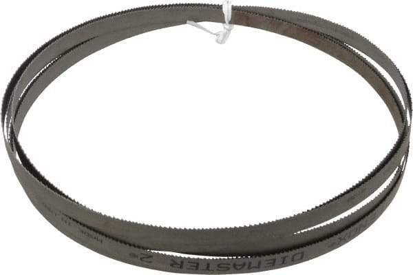 Lenox - 10 to 14 TPI, 12' 5" Long x 1/2" Wide x 0.025" Thick, Welded Band Saw Blade - Bi-Metal, Toothed Edge, Raker Tooth Set, Flexible Back, Contour Cutting - Exact Tool & Supply