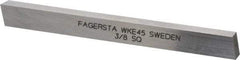 Seco - WKE45 Cobalt Square Tool Bit Blank - 3/8" Wide x 3/8" High x 4" OAL - Exact Tool & Supply