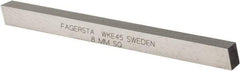 Seco - WKE45 Cobalt Square Tool Bit Blank - 8mm Wide x 8mm High x 100mm OAL - Exact Tool & Supply