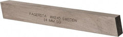 Seco - WKE45 Cobalt Square Tool Bit Blank - 14mm Wide x 14mm High x 100mm OAL - Exact Tool & Supply