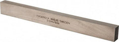 Seco - WKE45 Cobalt Rectangular Tool Bit Blank - 3/8" Wide x 5/8" High x 6" OAL - Exact Tool & Supply
