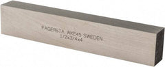 Seco - WKE45 Cobalt Rectangular Tool Bit Blank - 1/2" Wide x 3/4" High x 4" OAL - Exact Tool & Supply