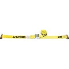 Lift-All - 12' Long x 2" Wide, 800 Lb Basket Capacity, Sling - Yellow - Exact Tool & Supply