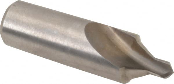 Link Industries - #15 Plain Cut 60° Incl Angle High Speed Steel Combo Drill & Countersink - Exact Tool & Supply