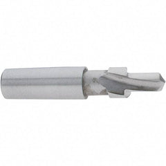 Link Industries - 0.15" Drill, 1/4" Pilot Length, High Speed Steel Bright Finish Combo Drill & Counterbore - 0.242" Head Diam, 1/4" Body Diam, 1-7/32" OAL, #6 Socket-Head Cap Screw Compatibility, Uses Adapter UA-3 - Exact Tool & Supply
