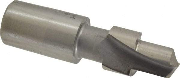 Link Industries - 0.406" Drill, 15/32" Pilot Length, High Speed Steel Bright Finish Combo Drill & Counterbore - 0.593" Head Diam, 5/8" Body Diam, 2-11/32" OAL, 3/8" Socket-Head Cap Screw Compatibility, Uses Adapter UA-7 - Exact Tool & Supply