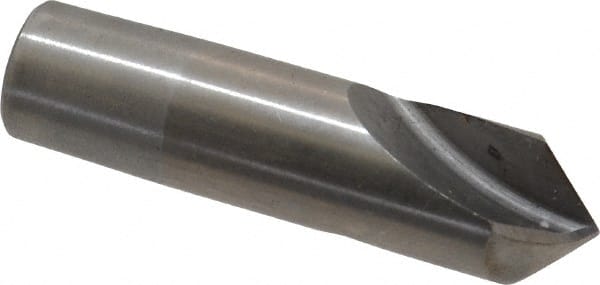 Link Industries - 1/2" Body Diam, 90°, 2" OAL, High Speed Steel Spotting Drill - Exact Tool & Supply