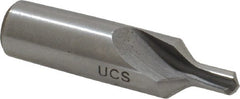 Link Industries - #5 Plain Cut 82° Incl Angle High Speed Steel Combo Drill & Countersink - Exact Tool & Supply