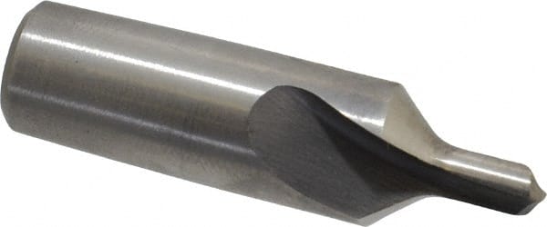 Link Industries - #8 Plain Cut 82° Incl Angle High Speed Steel Combo Drill & Countersink - Exact Tool & Supply