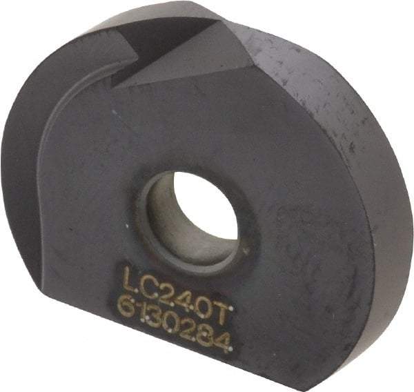 LMT - WPR1000 CF Grade LC240T Carbide Milling Insert - TiAlN/TiN Finish, 0.16" Thick, 1" Inscribed Circle - Exact Tool & Supply