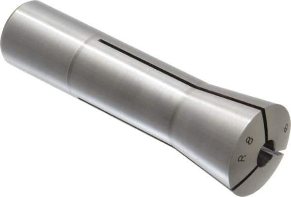 Lyndex - 9mm Steel R8 Collet - 7/16-20 Drawbar Thread, 0.0007 Inch TIR - Exact Tool & Supply