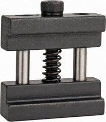 Interstate - 1 Piece Vise Work Stop - Steel, 1.42" Wide - Exact Tool & Supply