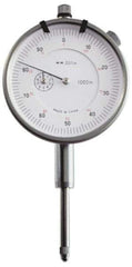 Value Collection - 1/4" Range, 0-100 Dial Reading, 0.001" Graduation Dial Drop Indicator - 1-37/64" Dial, Revolution Counter - Exact Tool & Supply