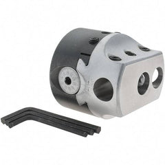 Value Collection - 3" Body Diam, Manual Boring Head - 1" to 9" Bore Diam - Exact Tool & Supply