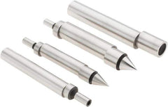 Value Collection - Double, Single End, Edge Finder Set - Ball, Conical, Cylindrical Head Type, Includes 4 Attachments, 4 Pieces - Exact Tool & Supply
