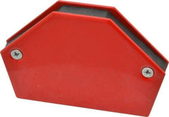 Value Collection - 4" Wide x 1/2" Deep x 2-1/2" High Magnetic Welding & Fabrication Square - Exact Tool & Supply