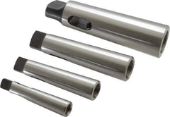 Value Collection - Morse Taper Sleeve Sets Type: Standard Reducing Sleeve Set Minimum Inside Morse Taper Size: MT1 - Exact Tool & Supply