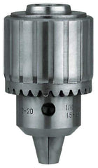 Rohm - JT33, 1/16 to 1/2" Capacity, Tapered Mount Drill Chuck - Keyed - Exact Tool & Supply