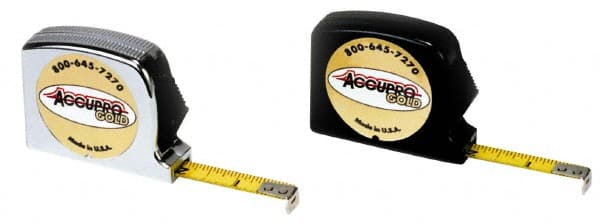 US Tape - 16' x 3/4" Yellow Blade Tape Measure - Exact Tool & Supply