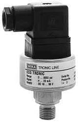 Wika - 500 Max psi, Eco-tronic Pressure Transmitters & Transducers - 1/4" Thread - Exact Tool & Supply