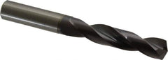 Guhring - 5/8" 140° Solid Carbide Jobber Drill - FIREX Finish, Right Hand Cut, Spiral Flute, Straight Shank, 133mm OAL, SU Point - Exact Tool & Supply