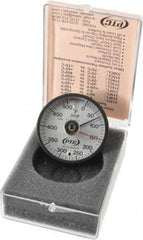PTC Instruments - 500°F, 2 Inch Dial Diameter, Dual Magnet Mount Thermometer - 5° Division Graduation - Exact Tool & Supply