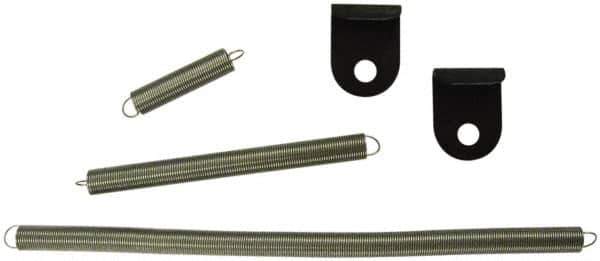 PTC Instruments - 2 Inch Dial Diameter, Pipe Surface Spring Held Thermometer - Exact Tool & Supply