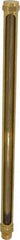 LDI Industries - 12-1/2 Inch Long Sight, 3/8 Inch Thread Size, Buna-N Seal Straight to Male Thread, Vented Oil-Level Indicators and Gauge - Exact Tool & Supply