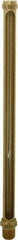LDI Industries - 12-1/2 Inch Long Sight, 1/2 Inch Thread Size, Buna-N Seal Straight to Male Thread, Vented Oil-Level Indicators and Gauge - Exact Tool & Supply