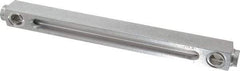LDI Industries - 1/2-20 Thread, 7-1/2 Inch Sight Length, Closed Circuit Liquid Level Sight Gauge - 9 Inch Length to Center of Base, 10-5/8 Inch Overall Length, Buna-N Seal - Exact Tool & Supply