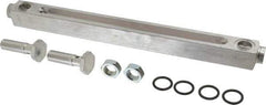 LDI Industries - 1/2-20 Thread, 8-1/2 Inch Sight Length, Closed Circuit Liquid Level Sight Gauge - 10 Inch Length to Center of Base, 11-5/8 Inch Overall Length, Buna-N Seal - Exact Tool & Supply