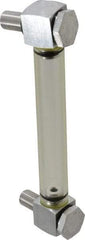 LDI Industries - 1/2-20 Thread, 4-9/32 Inch Sight Length, 125 Max psi, Closed Circuit Liquid Level Rigid Plastic Sight Gauge - 6 Inch Length to Center of Base, Buna-N Seal, 70° Working Temp, 225°F Max - Exact Tool & Supply