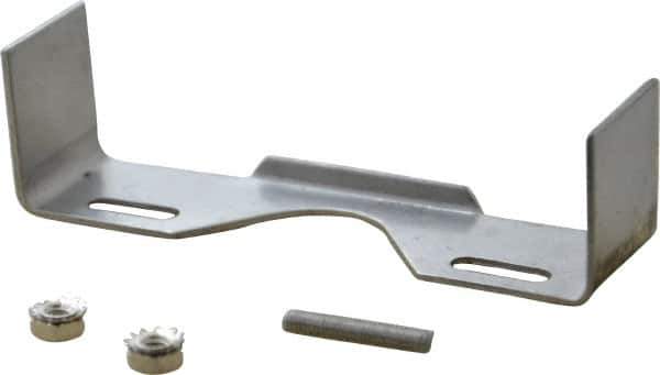 Ashcroft - 1/4 Thread, Stainless Steel Case Material, U-Clamp Pressure Gauge Mounting Kit - 1% Accuracy, 316 Material Grade - Exact Tool & Supply