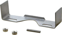 Ashcroft - 1/4 Thread, Stainless Steel Case Material, U-Clamp Pressure Gauge Mounting Kit - 1% Accuracy, 316 Material Grade - Exact Tool & Supply