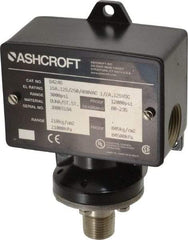 Ashcroft - 450 to 3,000 psi Adjustable Range, 12,000 Max psi, Watertight Single Setpoint - 1/4 Female - Exact Tool & Supply