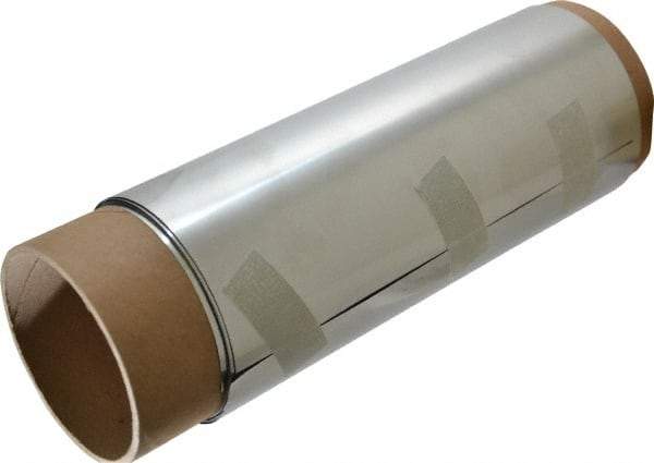 Made in USA - 25 Ft. Long x 10 Inch Wide, 1800°F Max, 321 Stainless Steel Tool Wrap - 0.002 Inch Thick - Exact Tool & Supply