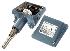 Made in USA - 200 to 425°F, Watertight Temp Switch - 1/2 x 1-7/8 Stem, 10 Resolution - Exact Tool & Supply