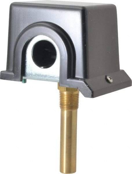 Made in USA - 0 to 225°F, General Service Temp Switch - 3/8 x 2-1/8 Stem, 10 Resolution - Exact Tool & Supply