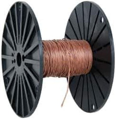 Thermo Electric - Thermocouple Probe Wire, K Calibration - Fiberglass (G), 30 Wire Gauge - Exact Tool & Supply