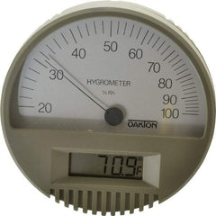 Oakton - 0 to 160°F, 20 to 100% Humidity Range, Thermo-Hygrometer - Exact Tool & Supply