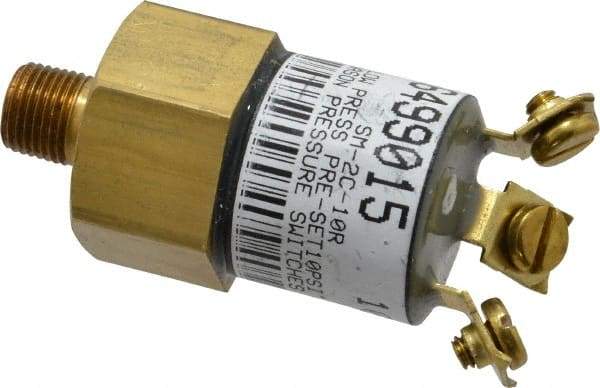 Nason - 10 Max psi, Low Pressure Vacuum Switches - 1/8 Thread - Exact Tool & Supply