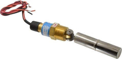 Thomas Products Ltd. - 1" Thread, 900 Max psi, 300°F Max, Liquid Level Side Mounted Float Switches - Brass Stem - Exact Tool & Supply