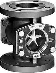 OPW Engineered Systems - 3/8 Inch, Stainless Steel, Visi-Flo Sight Flow Indicator - 200 Max psi, 3-5/8 Inch Overall Length - Exact Tool & Supply